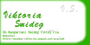 viktoria smideg business card